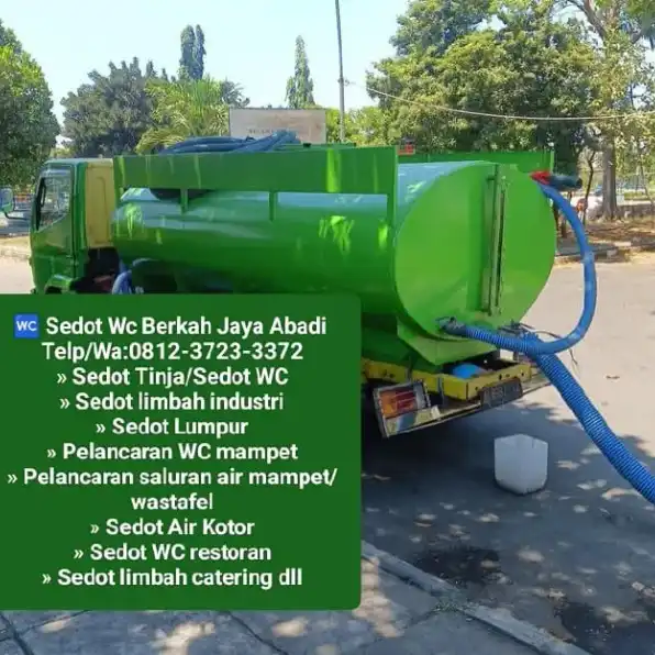 Sedot Wc Limbah Sidoarjo Telp/Wa:0812-2372-3372 Berkah jaya Abadi