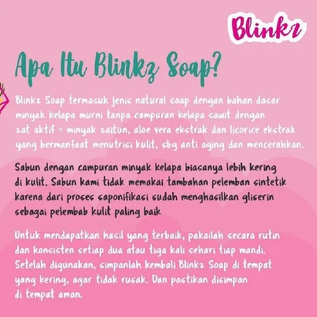 Blinkz Soap BPOM