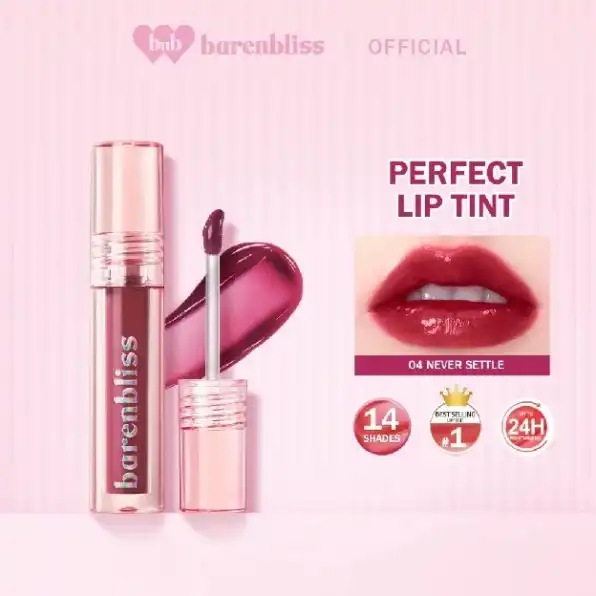 BNB BARENBLISS PEACH MAKES PERFECT LIP TINT KOREA LIP GLOSS TAHAN 24 JAM HASIL NATURAL 3 ML