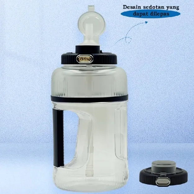 Juicer Botol Portable 2 In 1 USB Bottle Sport Blender 2,5L