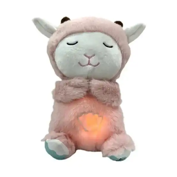 Soothe and Snuggle Otter Gift toys with light Rhythmic Dolls for baby newborn