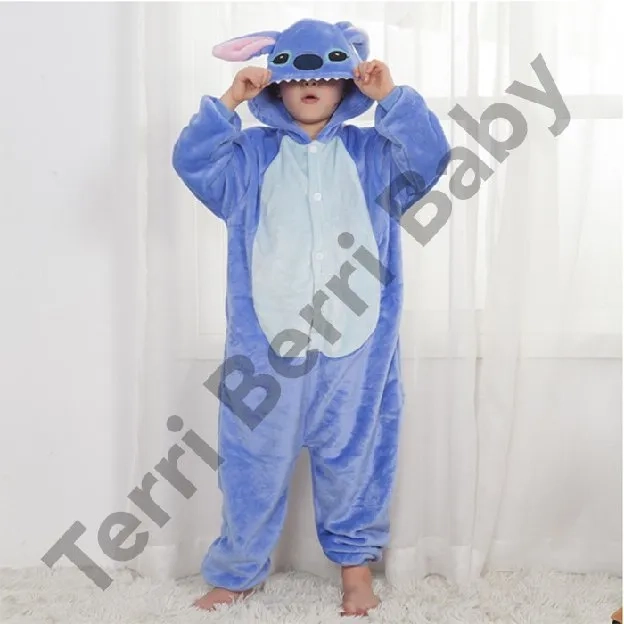 BAJU KOSTUM ONESIE PIKACHU DEWASA ONE SIE POKEMON KIGURUMI PIKACU PIAMA STITCH PIYAMA DINO COSPLAY C