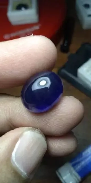 natural batu mulia sapphire 16.80ct natural blue sapphire