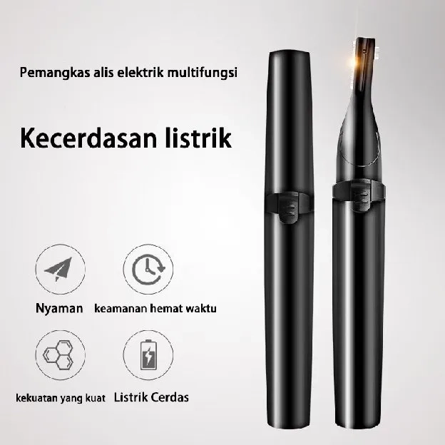 Alat Cukur Alis Elektrik Model Pulpen/Pisau Cukur Alis Alat Pencukur Alis Cukur Alis Otomatis Dioper