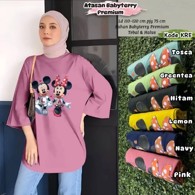 Kaos Karakter Wanita