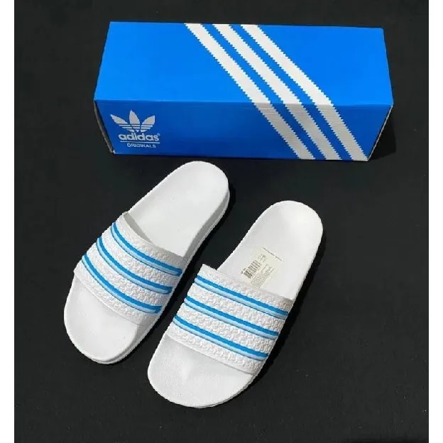 Sandal selop slip on pria adidas