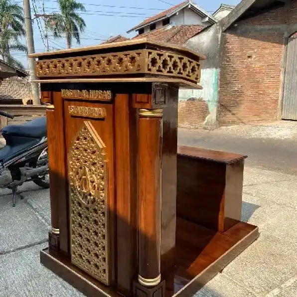 mimbar masjid mimbar podium