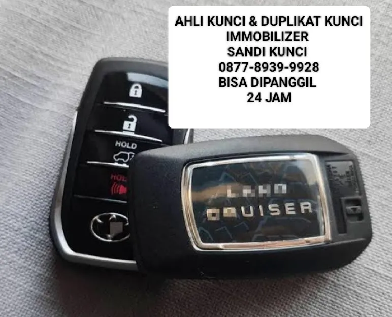 Sandi Kunci Tarumajaya 0877-8839-9928 Ahli Kunci & Duplikat Kunci Immobilizer