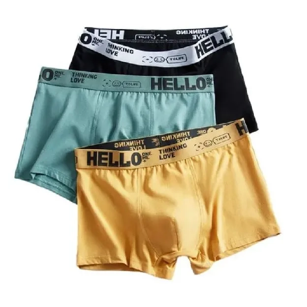 PROMO ISI 3 PCS CELANA DALAM MODEL BOXER PRIA DEWASA NYAMAN DIPAKAI-DALAMAN COWOK DISTRO