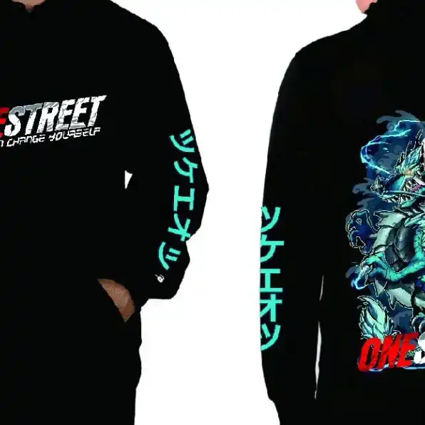 SWEATER HOODIE DRAGON RIDER 