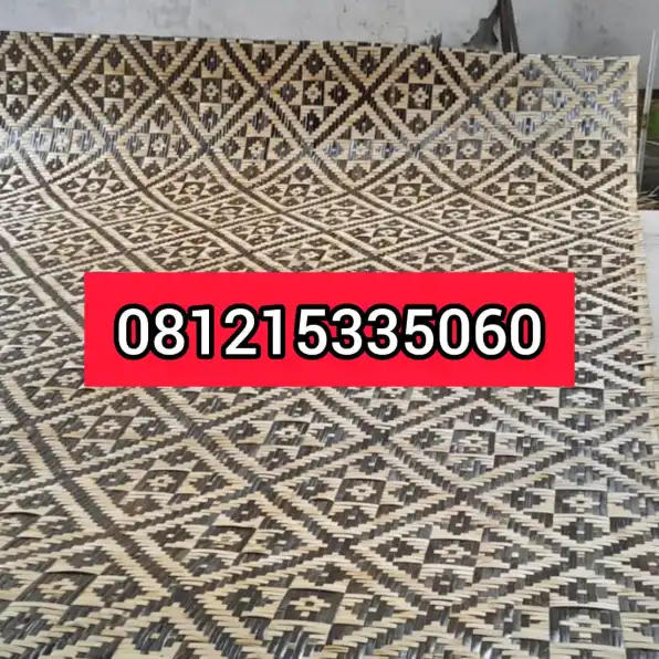 Jual Plafon Anyaman Bambu Karangasem 081215335060