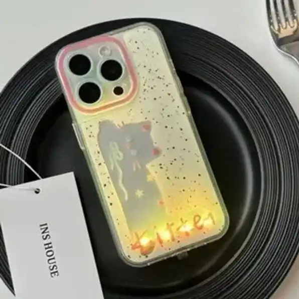 Case Iphone Glow In The Dark Ada Lampu Bisa Nyala untuk Iphone