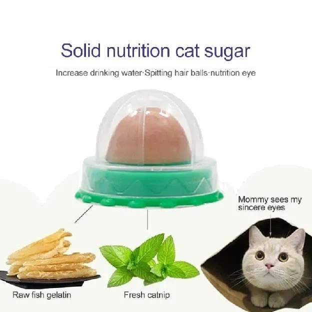 Catnip CANDY Permen Kucing Vitamin Cemilan Catmint Snack Cat nip Murah Mainan Vitamin Ball Vit Toys