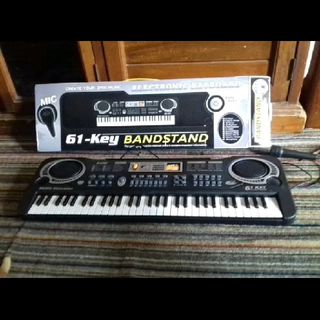 KEYBOARD PLUS MIC DIGITAL ELEKTRIK, PIANO ALAT MUSIK ANAK-ANAK