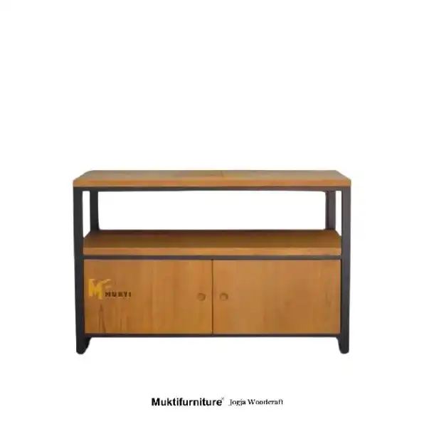 Buffet Meja Tv Minimalis Industrial 120x75 cm by Mukti Furniture 