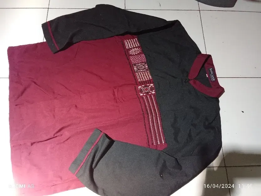 baju Koko lengan panjang gratis ongkos kirim 