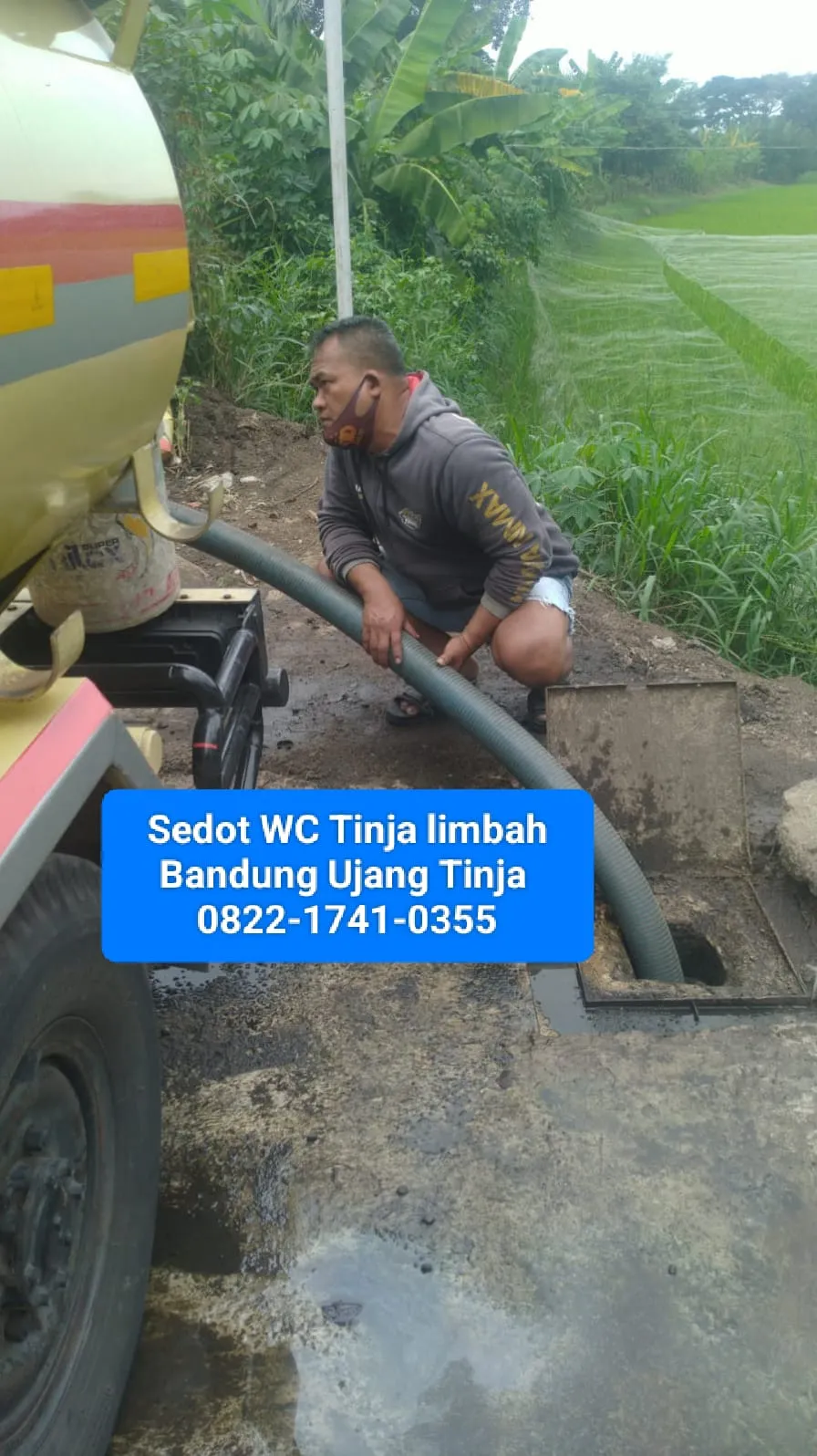 Sedot wc Tinja Limbah Buah Batu 0822-1741-0355