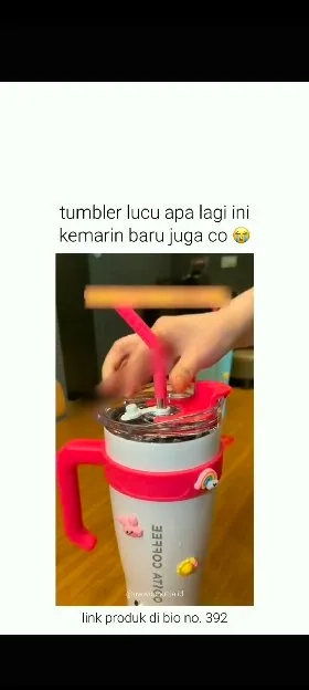 Tumbler dengan pegangan sublimate blank cup vacuum stainless 1200ML