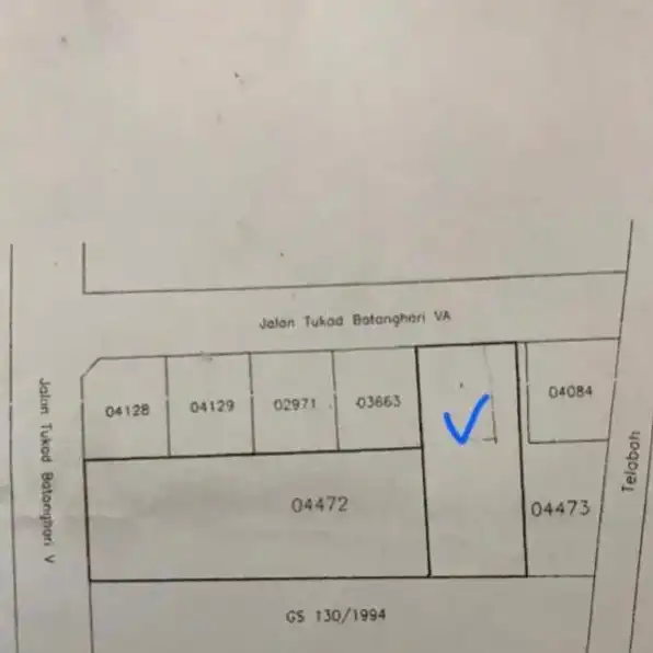 Tanah 2,75 are, Jl. Tukad Batanghari Panjer Renon Denpasar