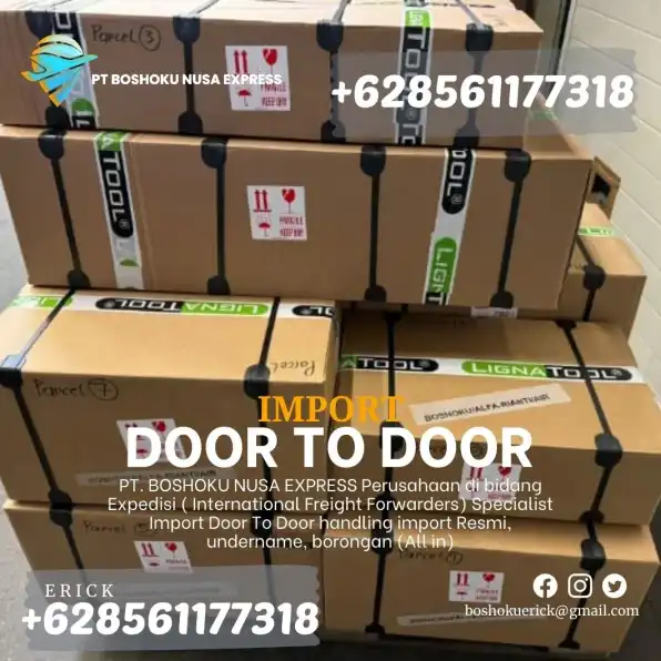 JASA IMPORT DOOR TO DOOR TERMURAH 08561177318