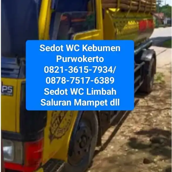 Sedot Wc Kutoarjo 0878-7517-6389 Proses cepet