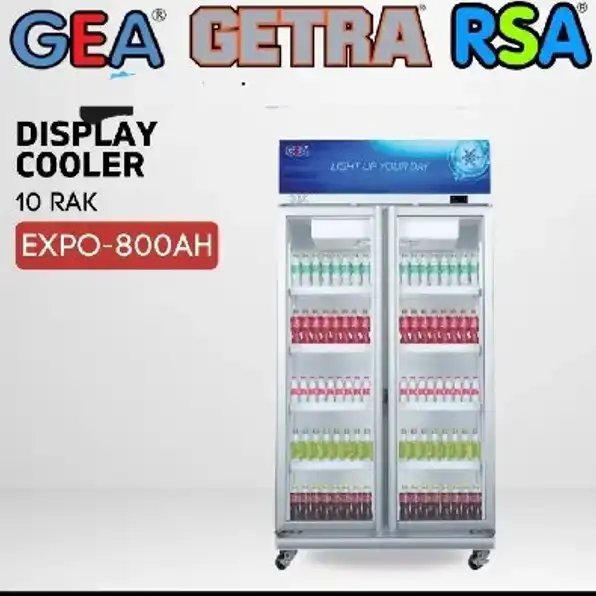 showcase gea expo 800ah 2 pintu