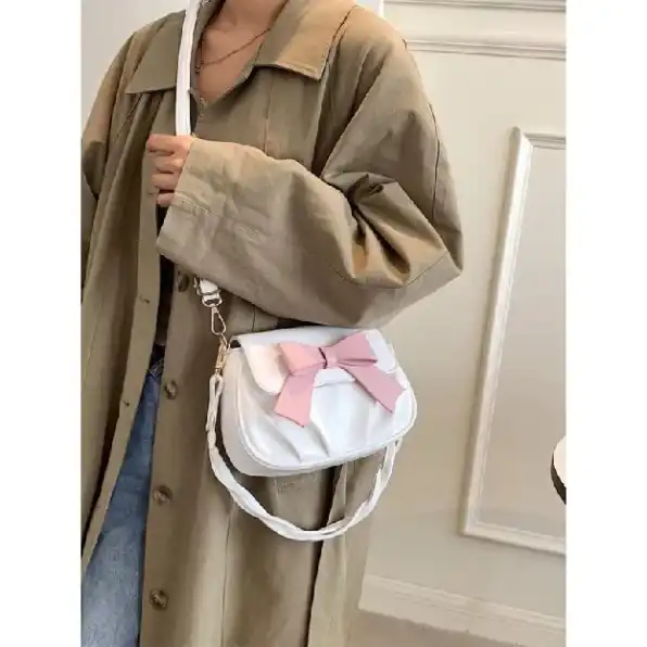 Tas Selempang Wanita prempuan kekinian Kulit Sling Bag Cewek Shoulder Bag Korean Style