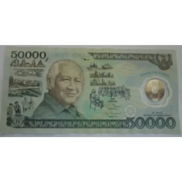 Koleksi Antik dan Kuno Uang Kertas / Banknotes / Paper Money Polimer Soeharto 1993 015