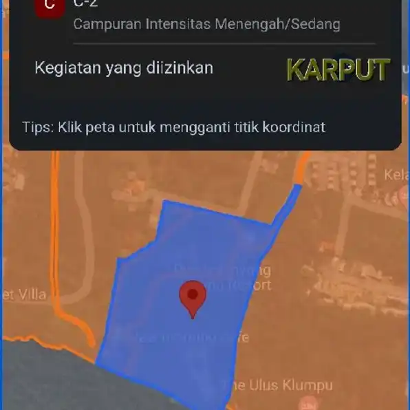 Dijual 5,7 Ha. FREE Resort Puri Bali, Jl. Jimbaran ULUWATU Pecatu Kuta Selatan