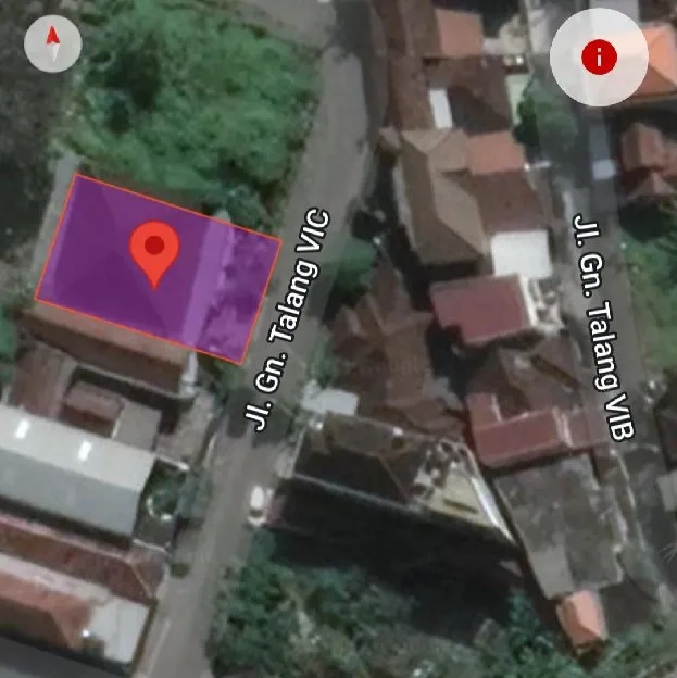 Dijual 2,5 are FREE RUMAH, Jl. Gn. Talang VI Padangsambian Klod Denpasar