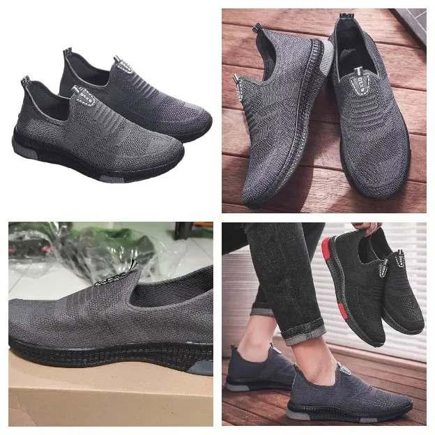 Bisa COD - Sepatu Slip On Pria Onke BG 878