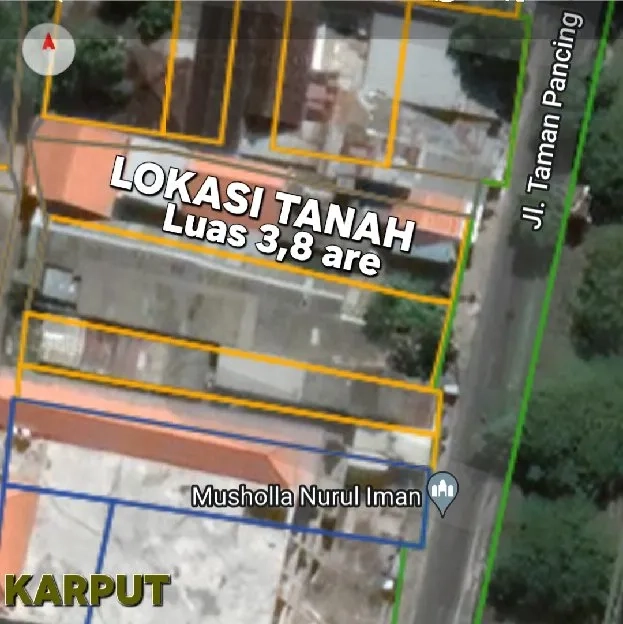 Dijual 3 8 are FREE RUMAH & 1 TOKO, Jl. Taman Pancing Barat Pemogan Denpasar