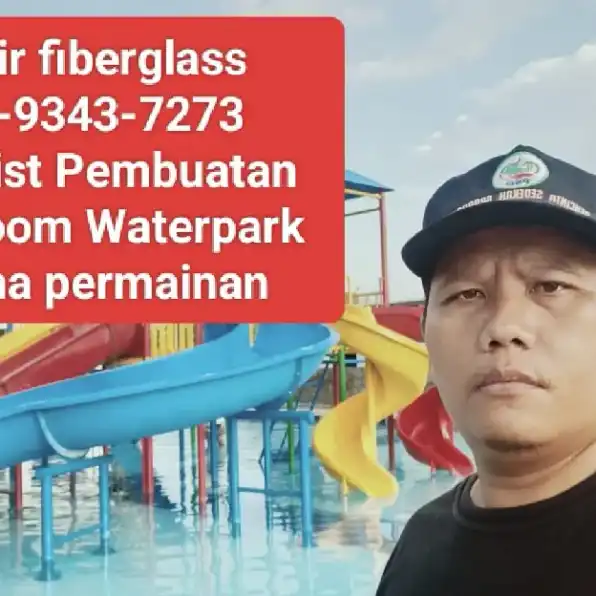 Pinggiran Fiberglass Karawang 0852-9343-7273 Pembuatan Wahana permainan Waterboom Waterpark