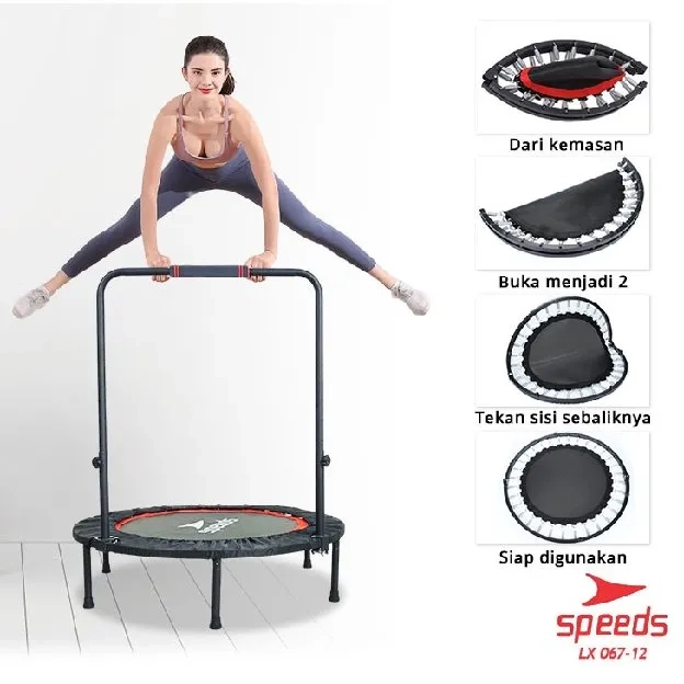 SPEEDS Trampoline Dewasa Anak 40 Inch Olahraga Lompat Trampolin Jump Olahraga Fitness