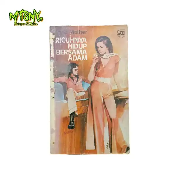 Novel Roman Anne Mather Ricuhnya Hidup Bersama Adam Gramedia 1977