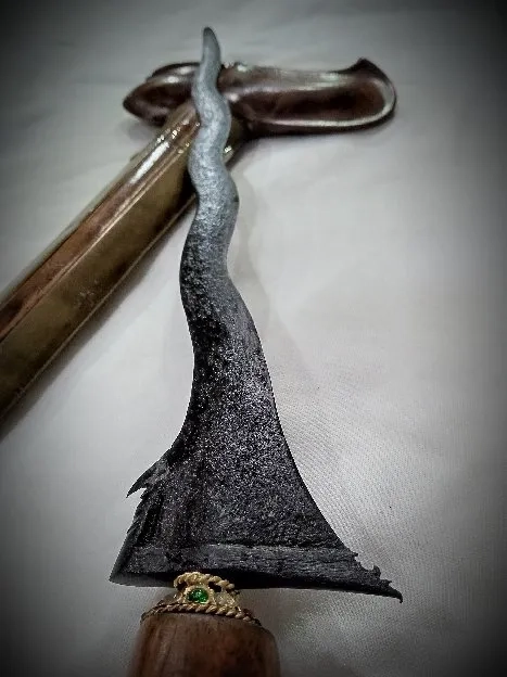 Keris wingit Carubuk Luk 7 Majapahit 