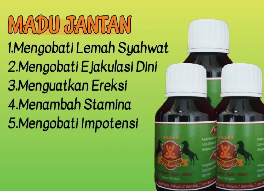 Madu stamina Pria Dewasa 