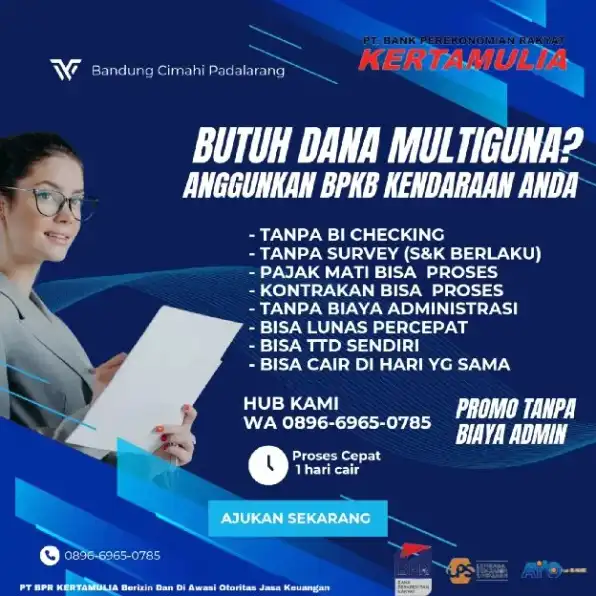 terima Gadai BPKB bandung