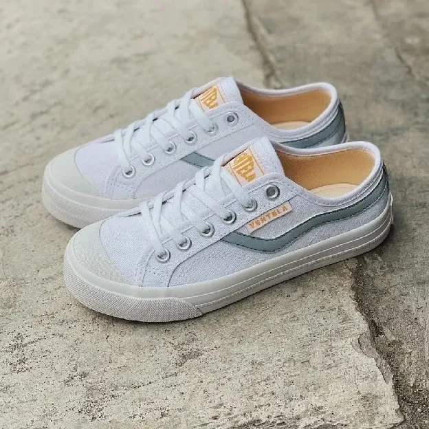 Sepatu Ventela Public Low White Bisa Nyala Dalam Gelap - sepatu ventela public original 100% - sepat