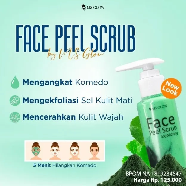 MSGLOW FACE PEEL SCRUB