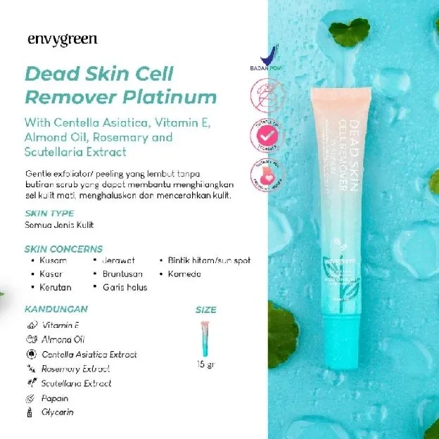 Dead Skin cell Remover / DEAD SKIN CELL REMOVER ENVYGREEN / Dead Skin Cell Remover