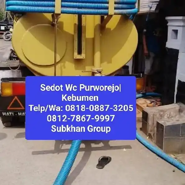 0818-0887-3205 Sedot Wc Purwodadi Purworejo Subkhan