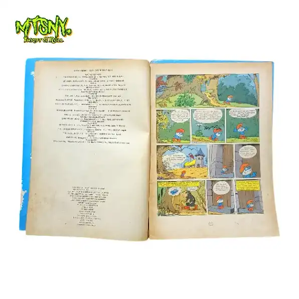 Komik Lebar Eropa Kisah Kepala Smurf Dan Smurf Keras Kepala 1987