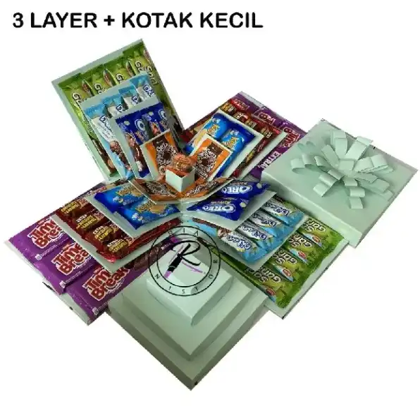 Explosion Box Snack Box Kado Unik Hampers Box Snack Box Kotak