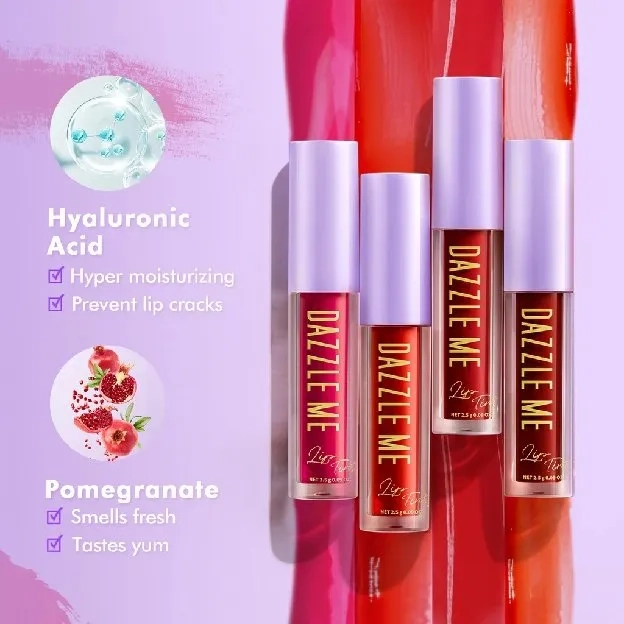 DAZZLE ME INK-LICIOUS LIP TINT MATTEDORABLE LONG LASTING HYPER MOISTURIZING LIPS STAIN LIP CREAM LIP