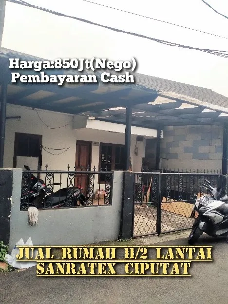 Jual Rumah Second 1 Lantai