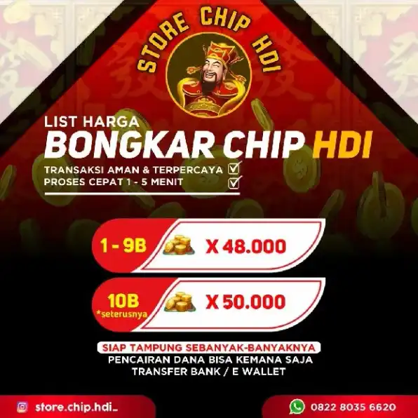 jasa bongkar chip hdi