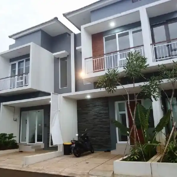 Rumah Promo Gratis AC & Canopy KPR Pamulang Full Bata Merah