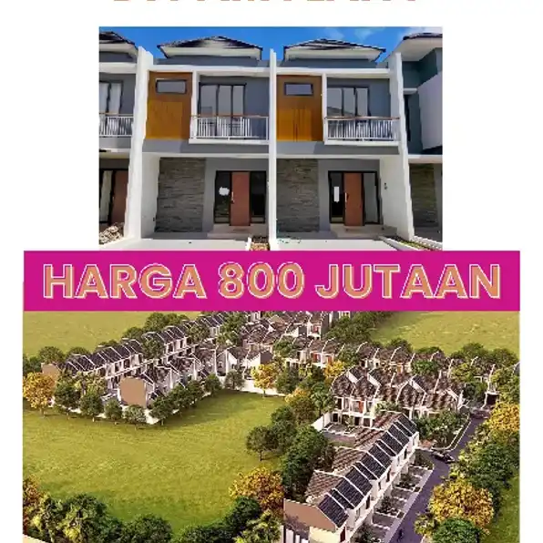 Rumah murah lebar 8 meter di Pamulang 