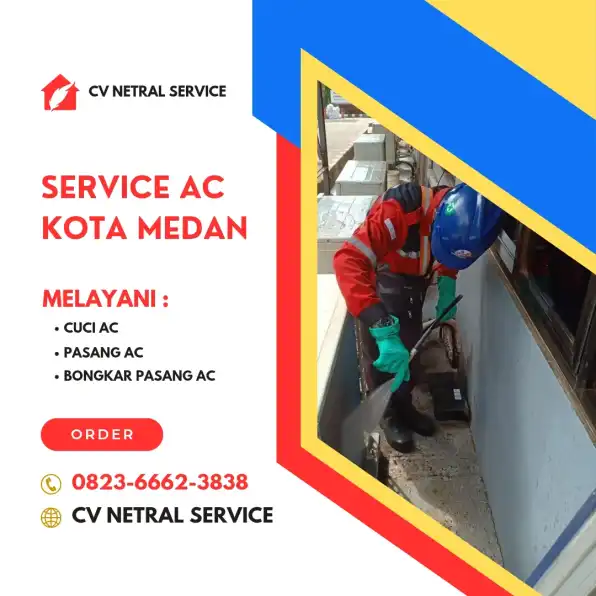 Service AC Perumahan Sempurna Garden Medan Kota 082366623838